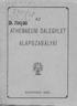 ATHENAEUM DALEGYLET ALAPSZABÁLYAI BUDAPEST, 1902.
