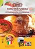 FORNI PER PIZZERIA.   A LEGNA, GAS E ROTANTI PIZZAKEMENCÉK PIZZÉRIÁKNAK FA, GÁZ ÉS FORGATÁS