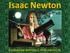 Isaac Newton. A csillagászat története 2, március 22.