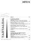 Tartalom 2015/4 TANULMÁNYOK. MûHELY. Abstracts