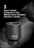 3 Impact sockets, accessories & sets Udarowe klucze nasadowe, akcesoria i zestawy