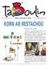 KORN AR RESTACHOÙ. Dastum dre zibab