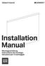 Geberit Xeno2. Installation Manual. Montageanleitung Instructions de montage Istruzioni per il montaggio