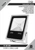FL 30 LED IP65. instruction manual