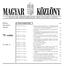 75. szám A MAGYAR KÖZTÁRSASÁG HIVATALOS LAPJA. Budapest, jú ni us 3., csütörtök TARTALOMJEGYZÉK. Ára: 4186, Ft. Oldal