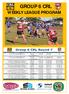 GROUP 6 CRL WEEKLY LEAGUE PROGRAM. Round 7-2nd June 2017