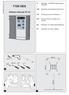 T100 DES. Software Release R1.30. Montage- und Bedienungsanleitung (Original) Mounting and operating instructions. Notice de pose et d'utilisation