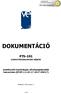 DOKUMENTÁCIÓ. PTS-191 számú közbeszerzési eljárás. emeltszintű kardiológiai ultrahangkészülék beszerzése (EFOP-2.2.