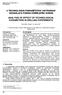 A TECHNOLÓGIAI PARAMÉTEREK HATÁSÁNAK VIZSGÁLATA FÚRÁSI KÍSÉRLETEK SORÁN ANALYSIS OF EFFECT OF TECHNOLOGICAL PARAMETERS IN DRILLING EXPERIMENTS