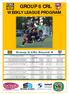 GROUP 6 CRL WEEKLY LEAGUE PROGRAM. Round 4-28th April 2017