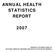 ANNUAL HEALTH STATISTICS REPORT