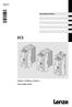 EDBCSXE040.>&Z. Ä.>&Zä. Operating Instructions ECS. ECSEExxx / ECSDExxx / ECSCExxx. Power supply module