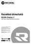 Kezelési útmutató RCOOL. Split típusú légkondicionáló berendezés. Az útmutató az alábbi típusszámú berendezésekhez készült: