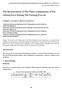 The Measurement of The Three Components of The Cutting Force During The Turning Process