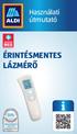 ÉRINTÉSMENTES LÁZMÉRŐ