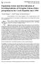 Population trends and diversification of breeding habitats of Peregrine Falcon (Falco peregrinus) in the Czech Republic since 1990