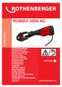 ROMAX 3000 AC ROMAX 3000 AC