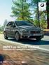 bmw 2-es Active tourer. ÉrvÉnyes: novemberi gyártástól. A vezetés élménye