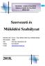 Szervezeti és Működési Szabályzat