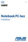 HUG8923 Első kiadás Április 2014 Notebook PC-hez