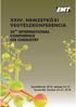 24 th International Conference on Chemistry. XXIV. Nemzetközi Vegyészkonferencia. Sovata Băi, October 24-27, 2018 Szovátafürdő, október